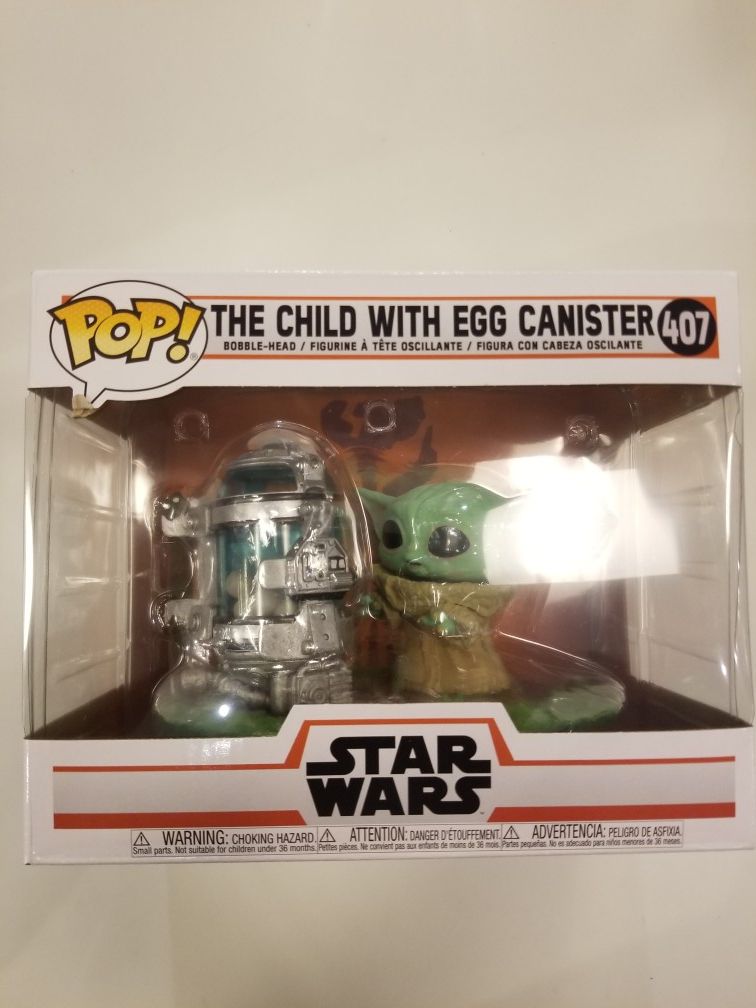 The Child with Egg Canister Funko Pop
