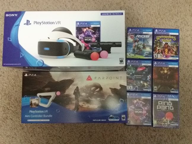 Sony PS4 Slim & Playstation VR Bundle - video gaming - by owner -  electronics media sale - craigslist