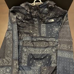 Northface Navy Bandana Windbreaker