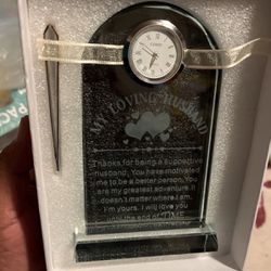 Custom Crystal Clock 