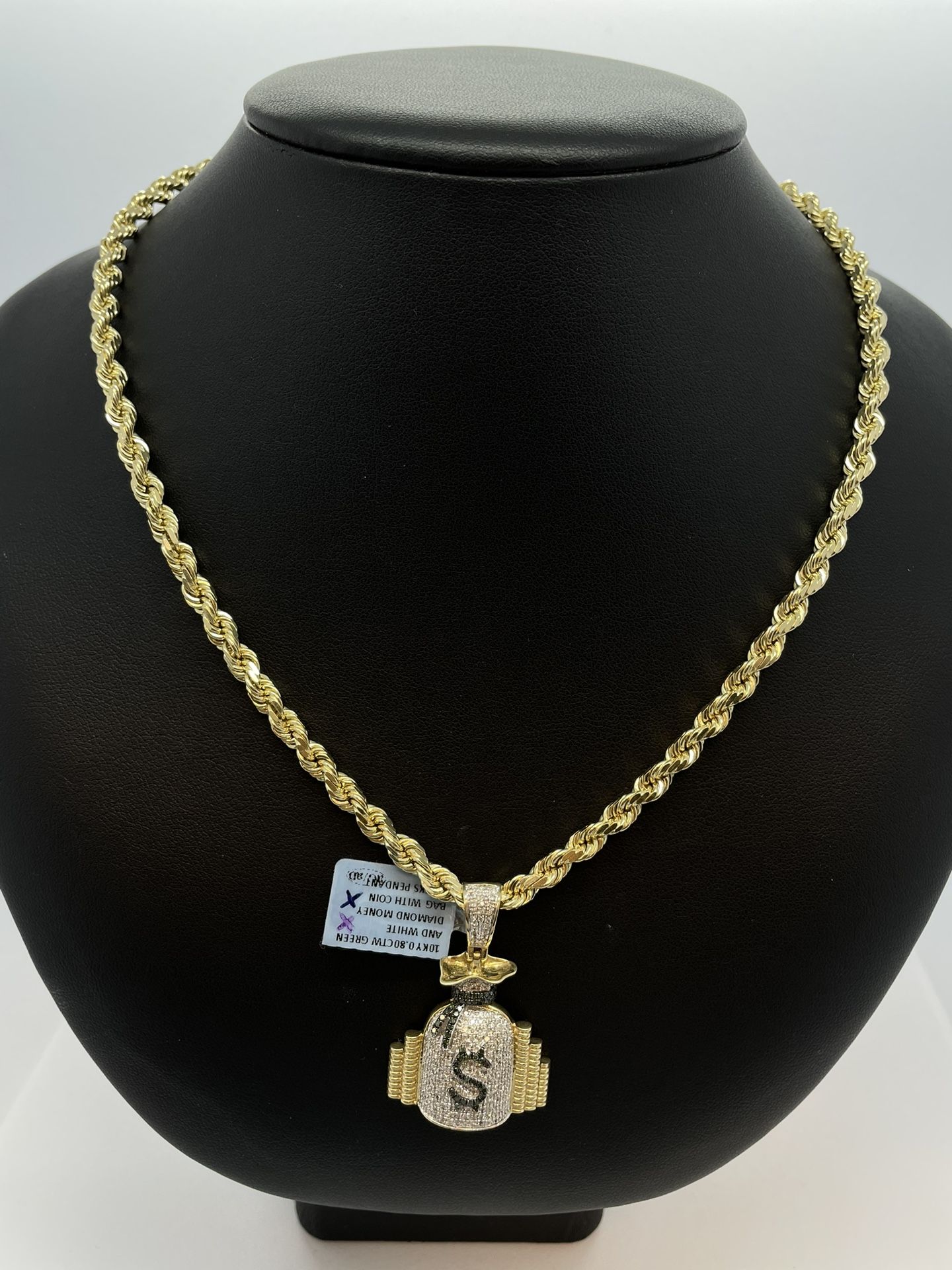 New Gold Chain With Pendant