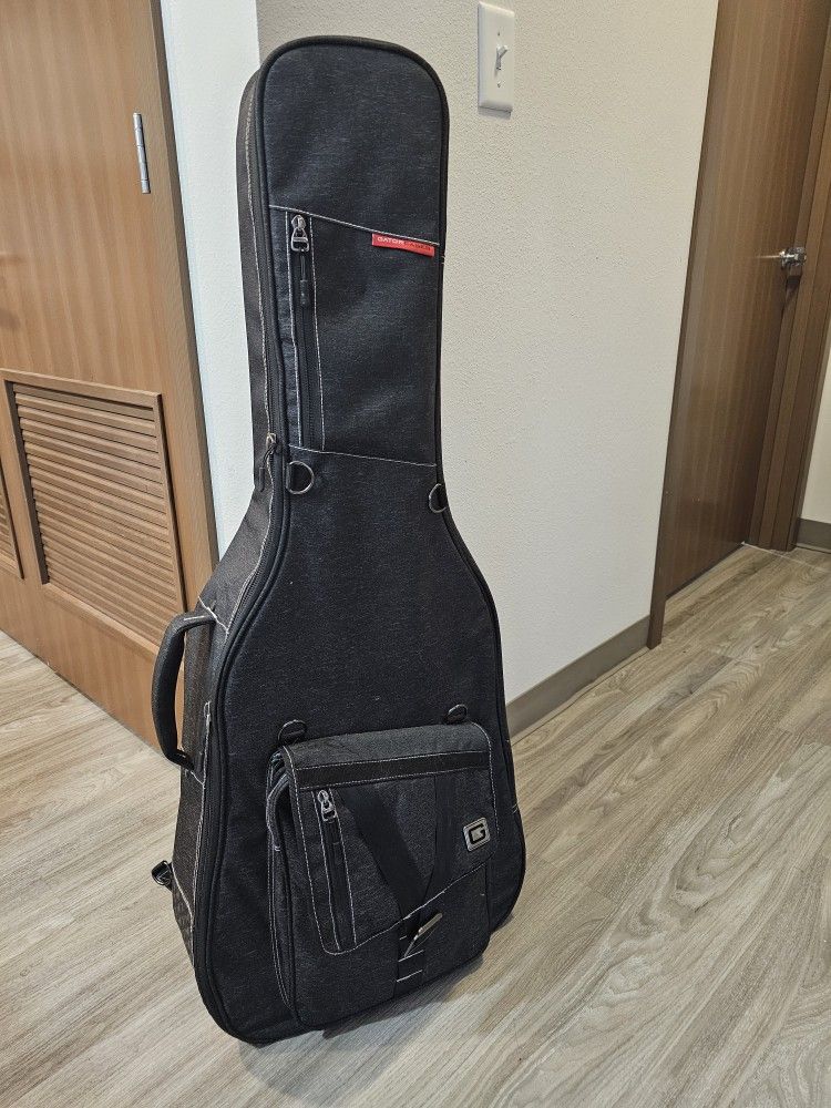 Fancy Travel Case For Acoustic Guitar