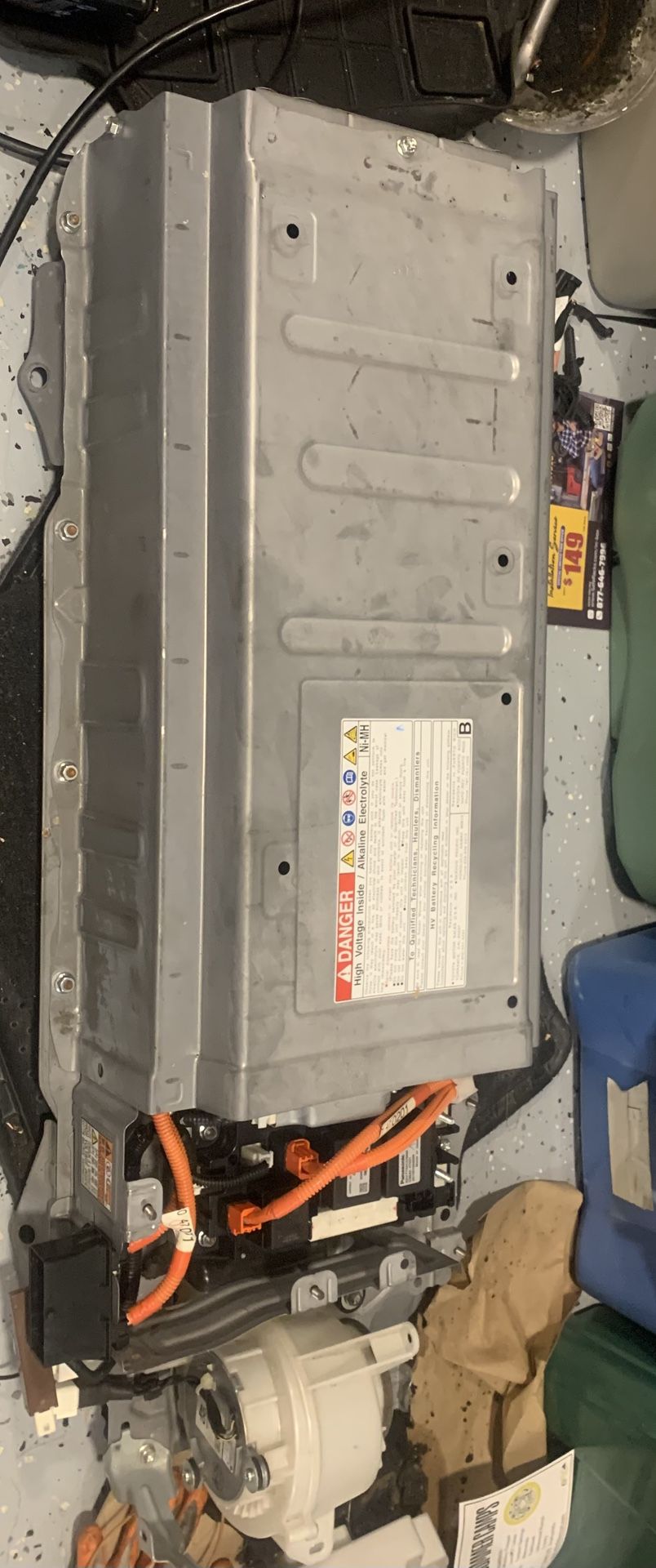 2010-2015 Toyota Prius Battery With 88000 Miles