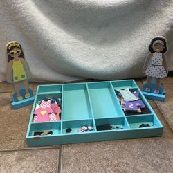 Magnetic Doll Dress Up Toy 