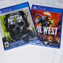 PS4 Limited 2 Game Bundle - Call Of Duty Modern Warfare 2/  Evil West