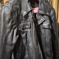 Vented Motorcycle Jacket/wings