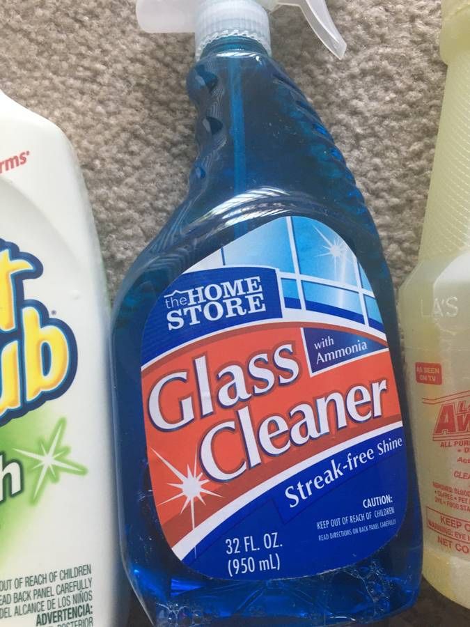 New! Glass Cleaner Spray Bottle - Streak Free