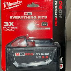 Milwaukee M18 REDLITHIUM HD 9.0