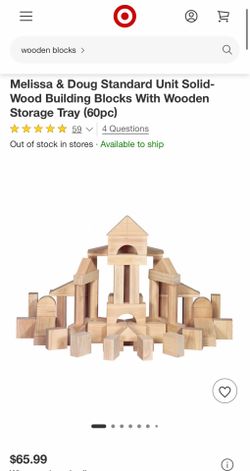 Melissa & Doug Standard Blocks