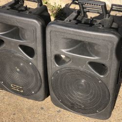 15 Inch Dj Speakers  (Pair) Starter  Dj.  $80 Each