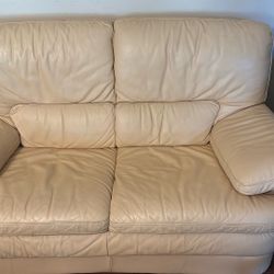 Leather Couch Set Of 2 