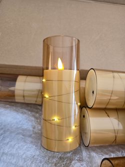 8 Flameless LED Candles Battery Operated