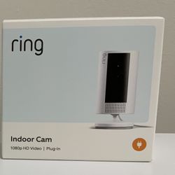 Ring indoor Cam.    New. Box still sealed.  Easy set up. 