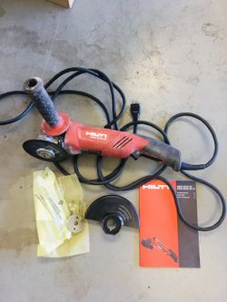 Grinder, 4” Angle, Hilti