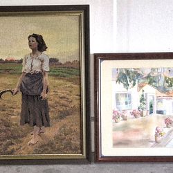 BEST offer.  4 VINTAGE WALL ART.