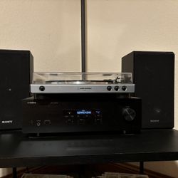 Audio Setup And Record Player