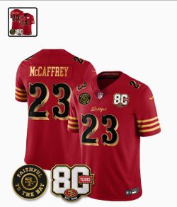 San Francisco 49ers McCaffrey #23 Nike Jersey Size L