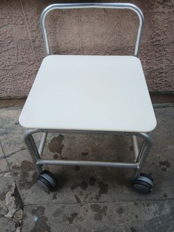 Rolling Medical Shower Chair with Handle