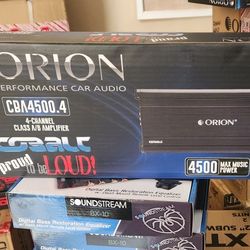New!! Orion COBALT 4500w 4ch Amplifier 