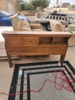 Full size headboard rails foorboard and mattressess