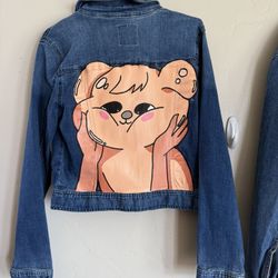 K-POP Stray Kids PuppyM Painted Jacket