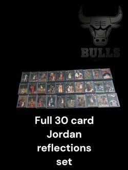 Michael Jordan Reflections Full 30-Card Set