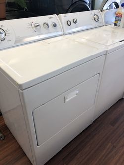 Whirlpool washer and dryer electric