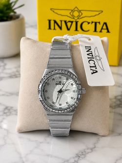 Invicta women's watch is silver-tone