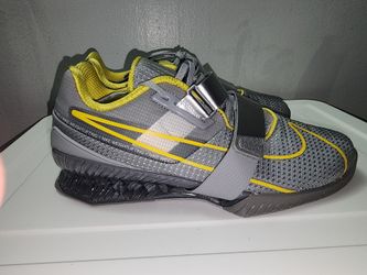 Nike Romaleos 4 Weightlifting Shoes (Wolf Grey/Lightning) - Size 9.5