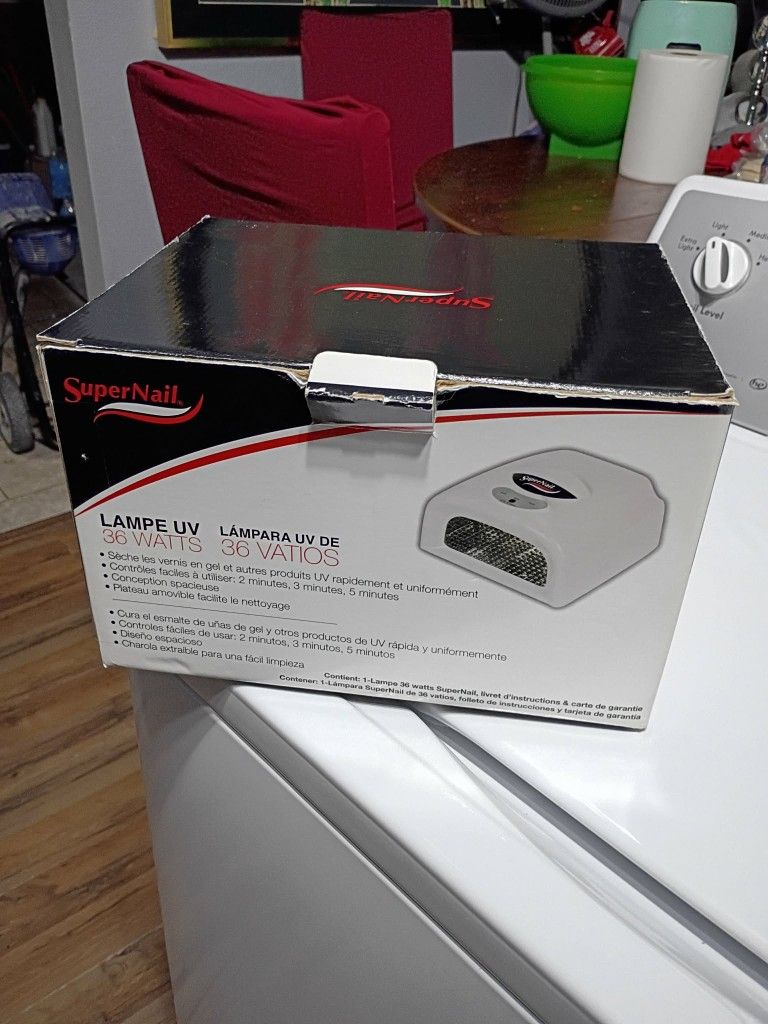 SUPER NAIL 110 V/36W LÁMPARA UV