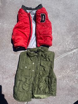 Toddler Size 3T Boys jackets (Vest) each $4