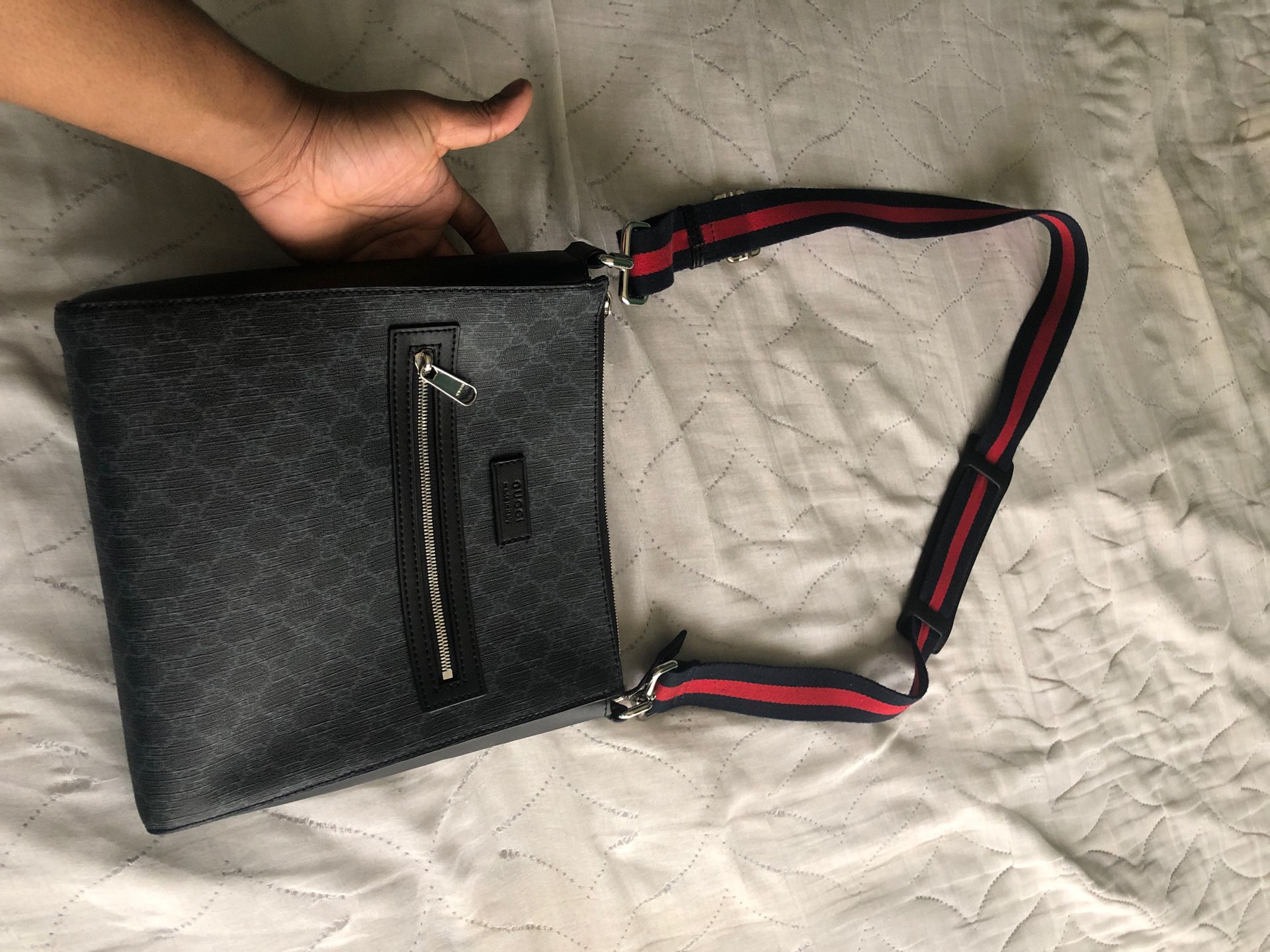 Brand new Gucci soft courier messenger bag