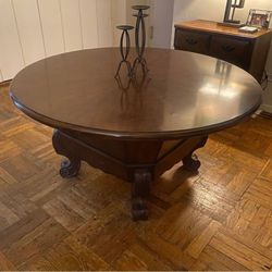 Gorgeous And Extremely Elegant Cherrywood, Dining Room, Table Or Multipurpose! 