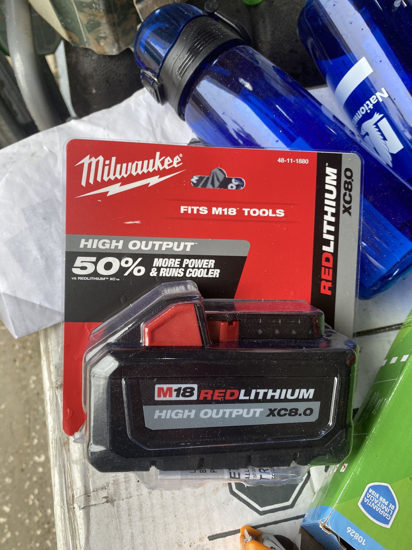 Milwaukee M18 8.0 Ah battery