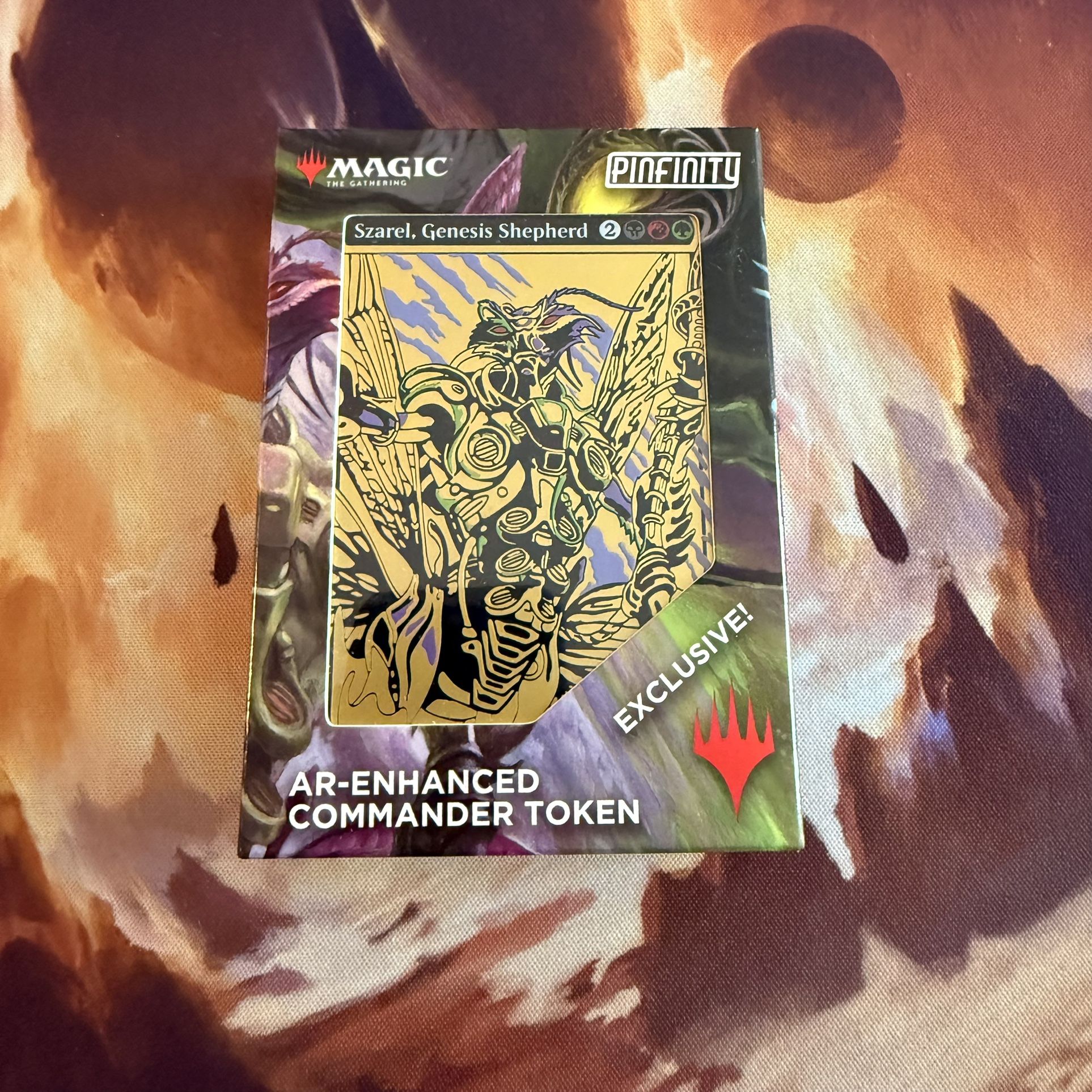 Magic the gathering pinfinity commander token