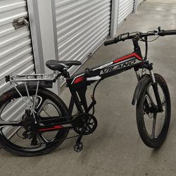 Electric Folding Mountain Bike - Vilano PROTON E bike 