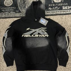 Black Hellstar Hoodie Size Medium And Large 
