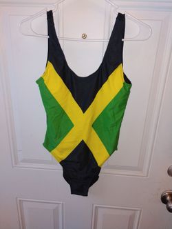 Jamaican Women's Swimsuit Med. 8-10