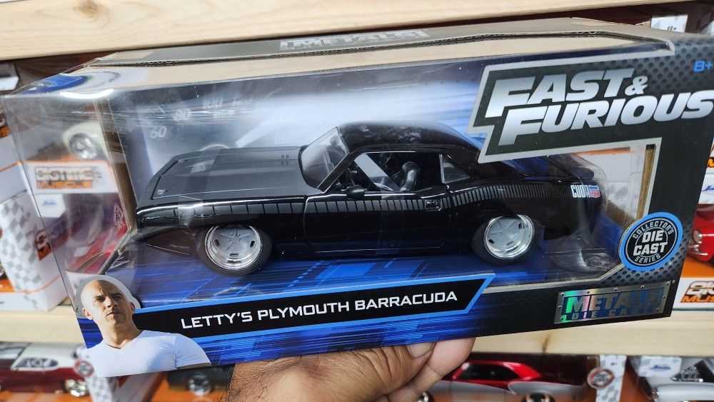 Letty's Plymouth Barracuda 1/24 SCALE 