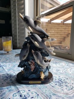 Dolphin Statue