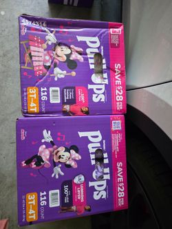 Pull-Ups Potty Training Pants 3T-4T 2packs NEW