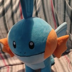 Mudkip Plush It Has Sound 20" Tall