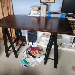 Simple Wood Desk