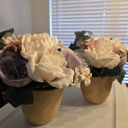 Faux Floral Arrangements