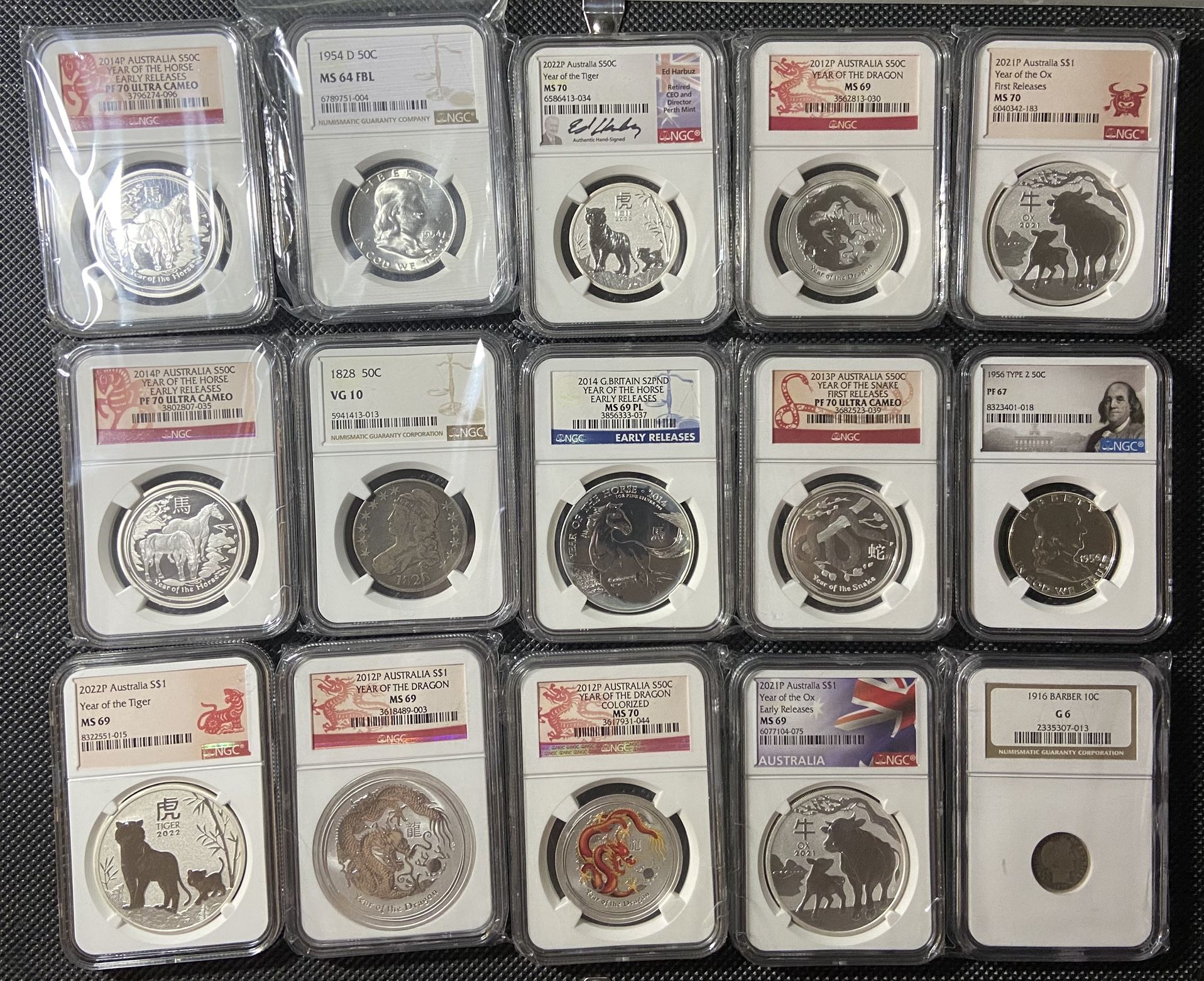 NGC COIN LOT WITH SILVER 