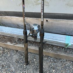EDGE Fishing Rods (One Spin Rod & One Bait Cast) for Sale in Ridgefield, WA  - OfferUp