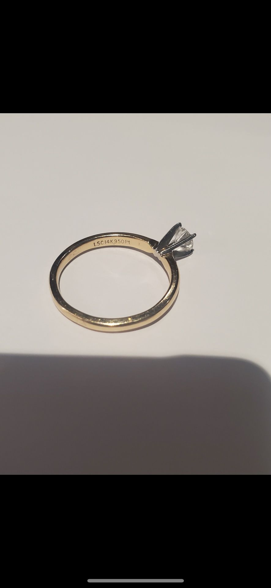 14k 1/2 carat my leo diamond ring