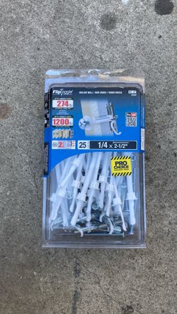 Flip Toggle Bolts