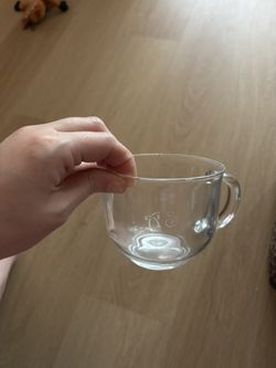 KK Initial Glass Cup