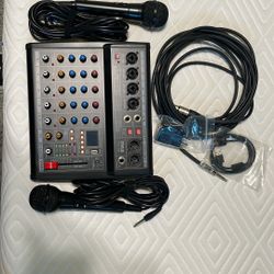 Mixer And Microphon